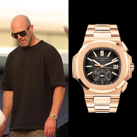 celebrities wearing patek philippe aquanaut